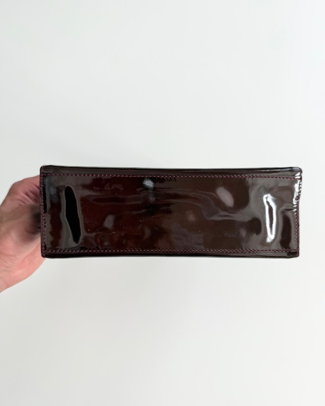 SS2000 MIU MIU ENAMEL HAND BAG