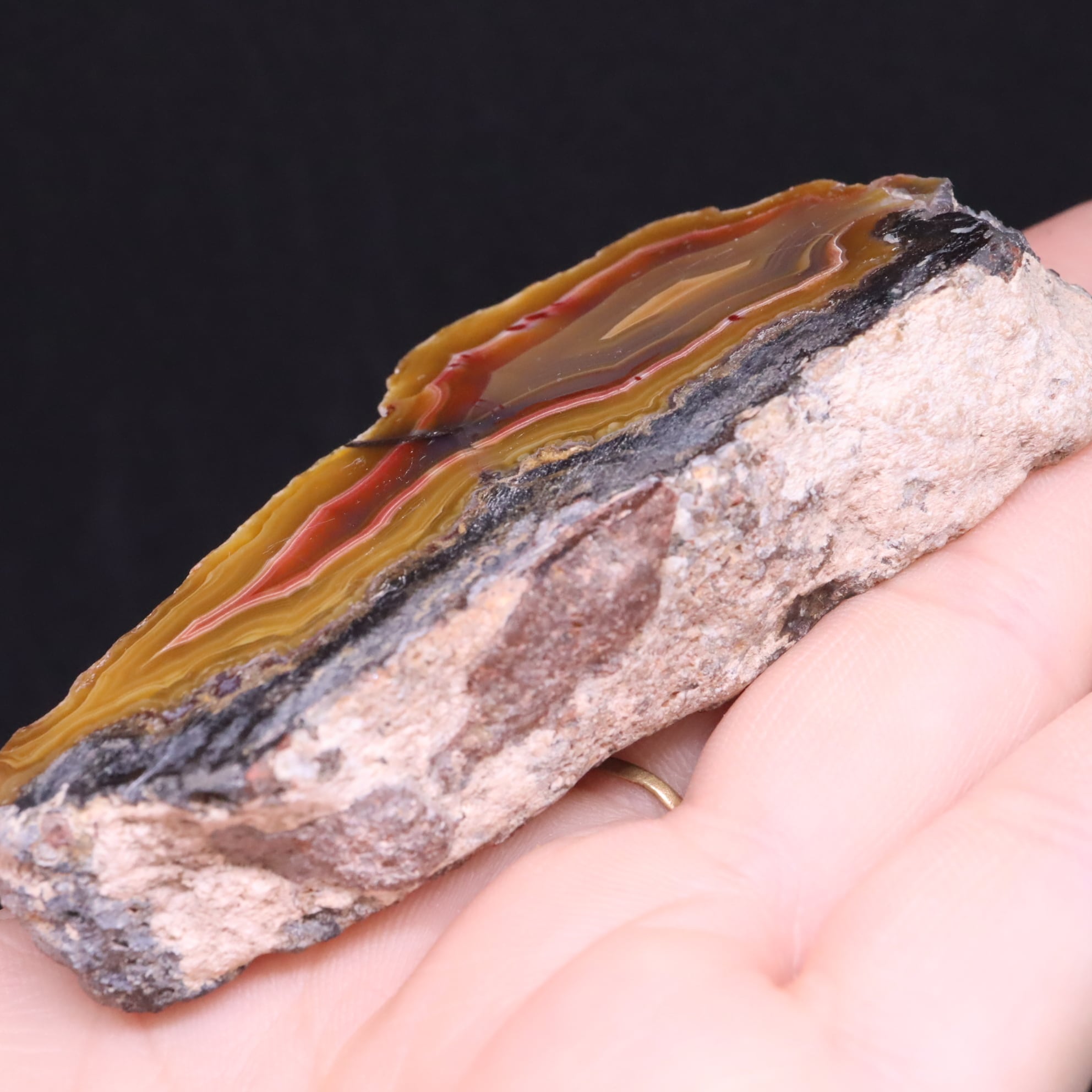 ラグナ アゲート 瑪瑙 原石 82,5g AG301 瑪瑙 鉱物 天然石