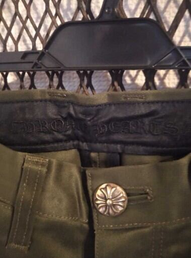 CHROME HEARTS クロムハーツ CHINO PANTS SIZE29 カーキ チノパンツ