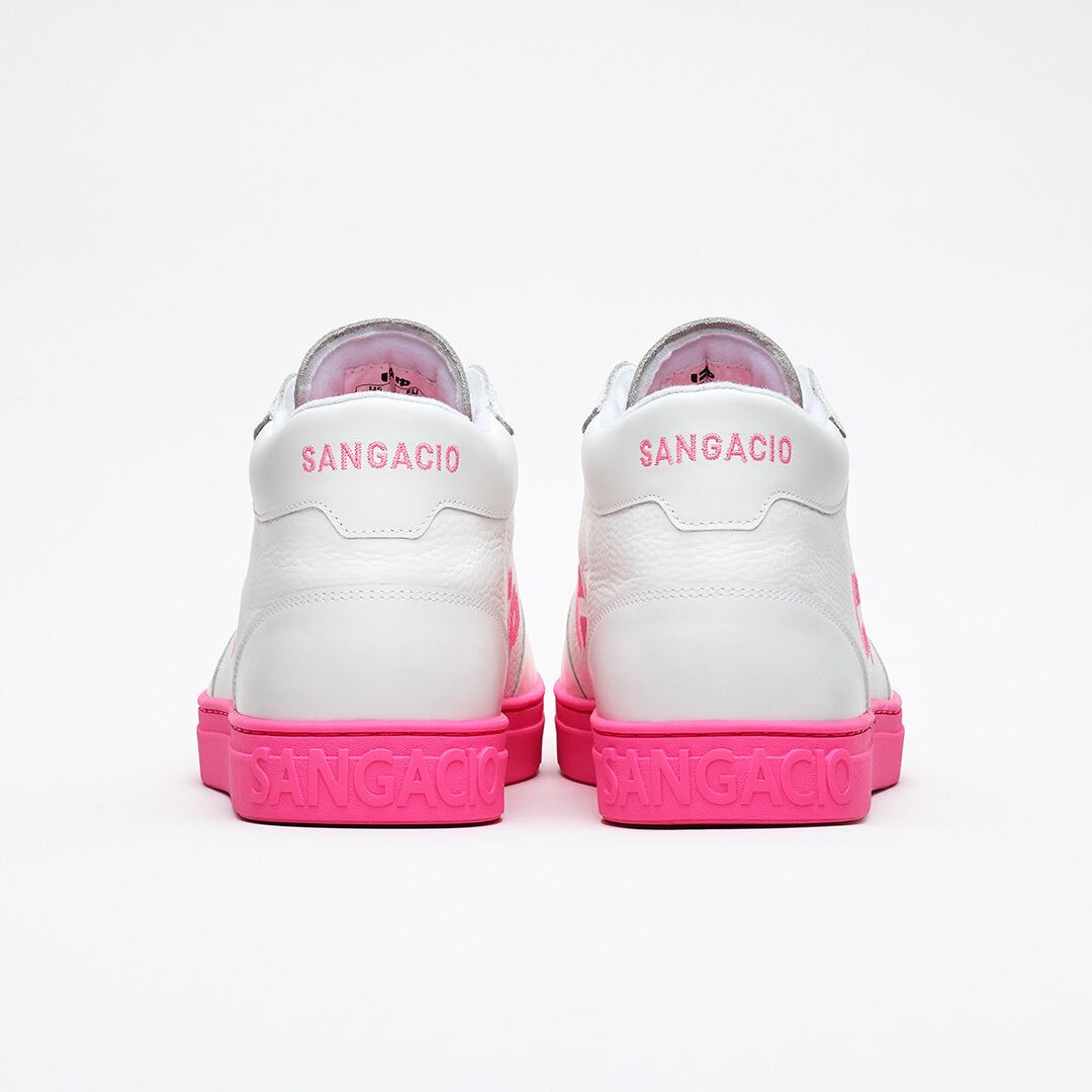 schon出品 限定415足｜ にゅ～ずMID『White Neon Pink』 | SANGACIO