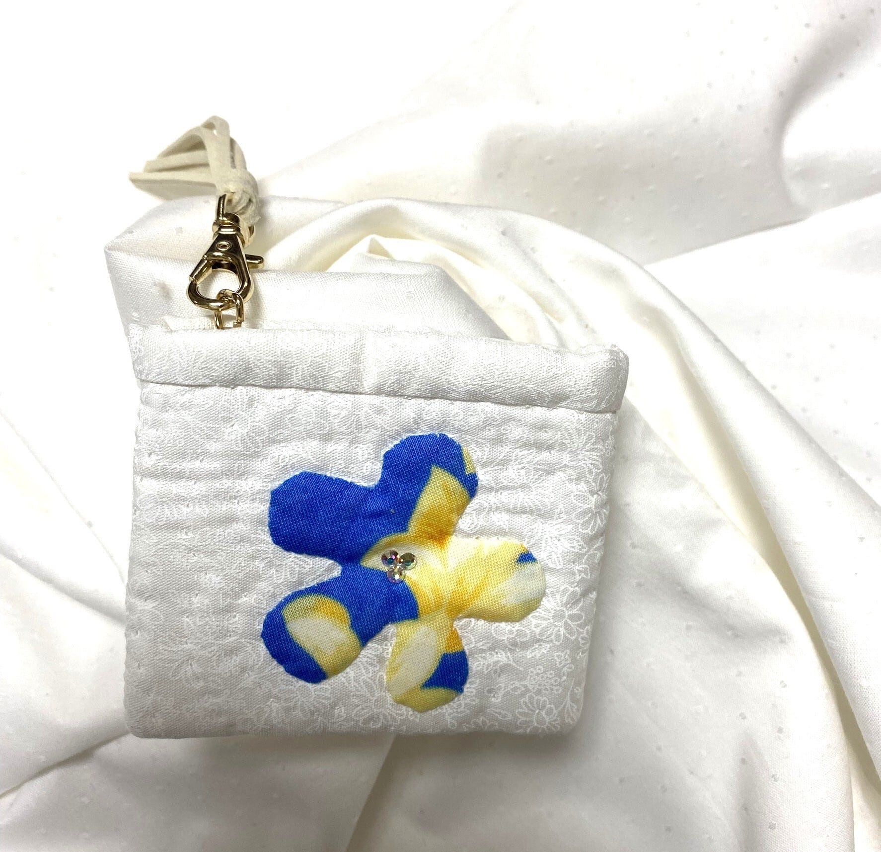 ハワイアンキルト ポーチ ハンドメイド フラガール マコちゃん P18