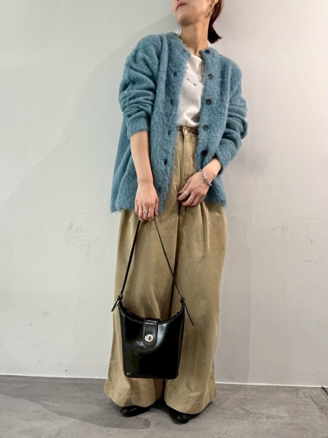 【 cafune; 】シャギーニットカーディガン