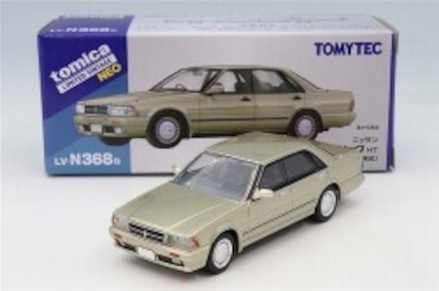 トミーテック（TOMYTEC） トミカリミテッドヴィンテージNEO LV-N368b 日産 セドリック HT V20 ツインカムターボ グランツーリスモSV（イエロイッシュシルバー）89年式　LV-N368b