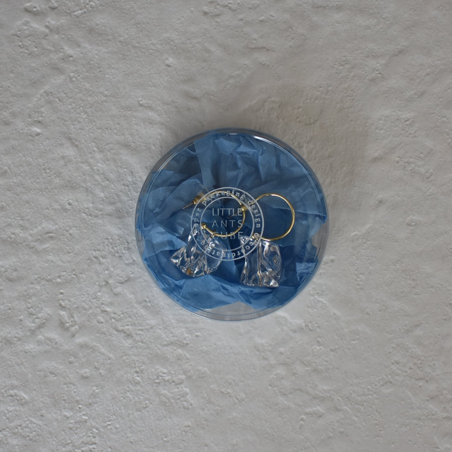 ビニールに押せる ロゴスタンプ 速乾性 丸形 30mmφ | 小さな箱屋