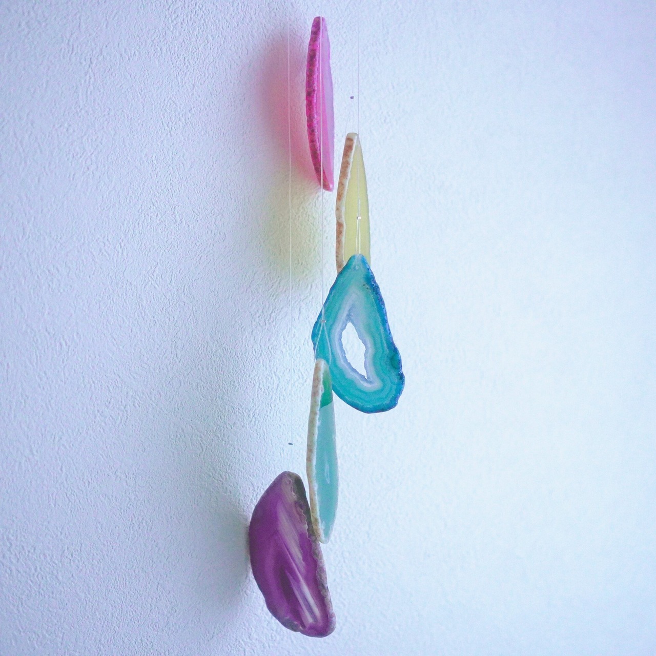 Vivid Rainbow 06 - アゲートヒーリングチャイム / Agate Sun Catcher Wind Chime 305