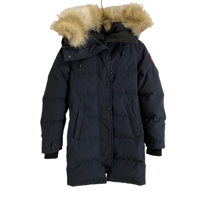 CANADA GOOSE カナダグース ダウン ネイビー XS 10978-202310