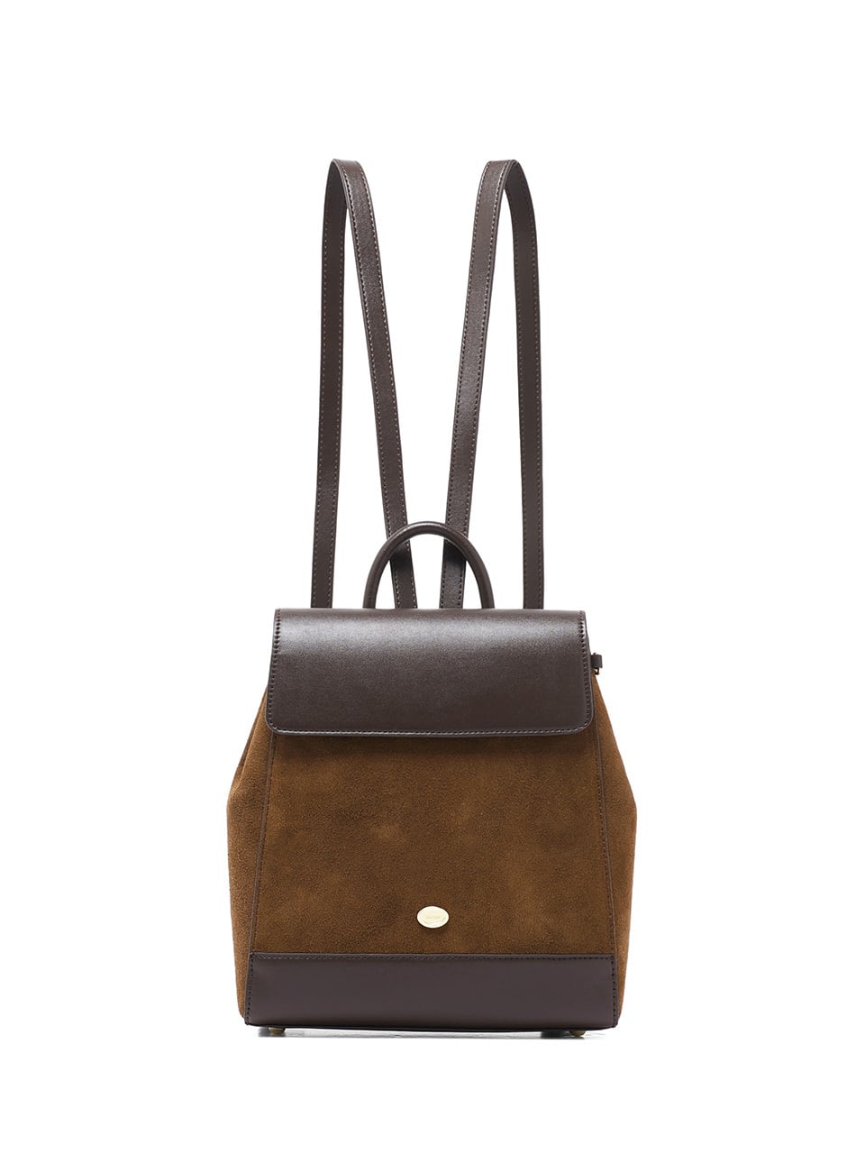 ROLAROLA★大人気★CLASSIC SUEDE BACKPACK♪ ROLAROLA] CLASSIC SUEDE BACKPACK BROWN 正規品 韓国ブランド