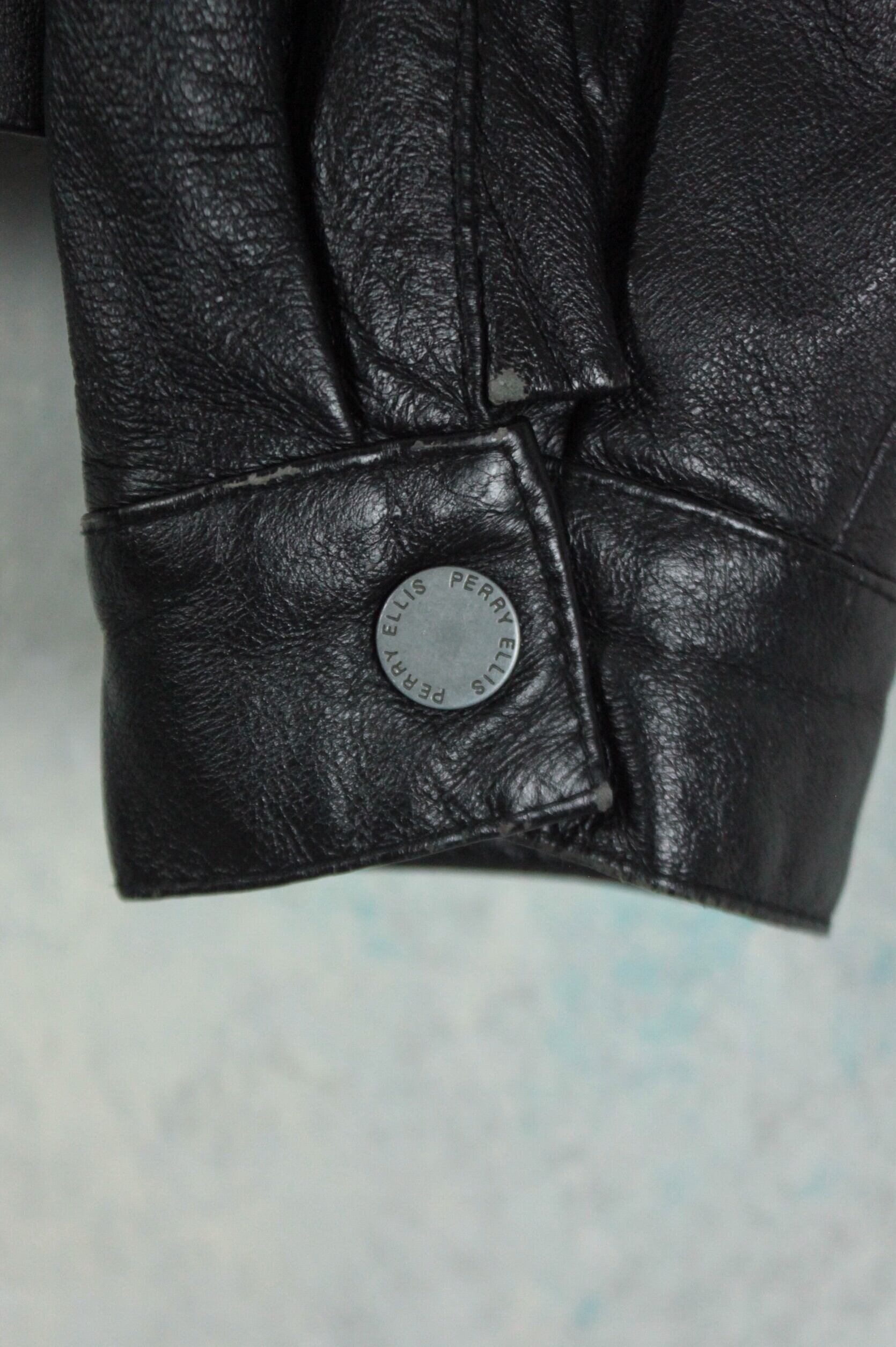 Perry Ellis レザースウィングトップブルゾン【CU-1365】 | cv Perry Ellis レザースウィングトップブルゾン【CU-1365】 | cv