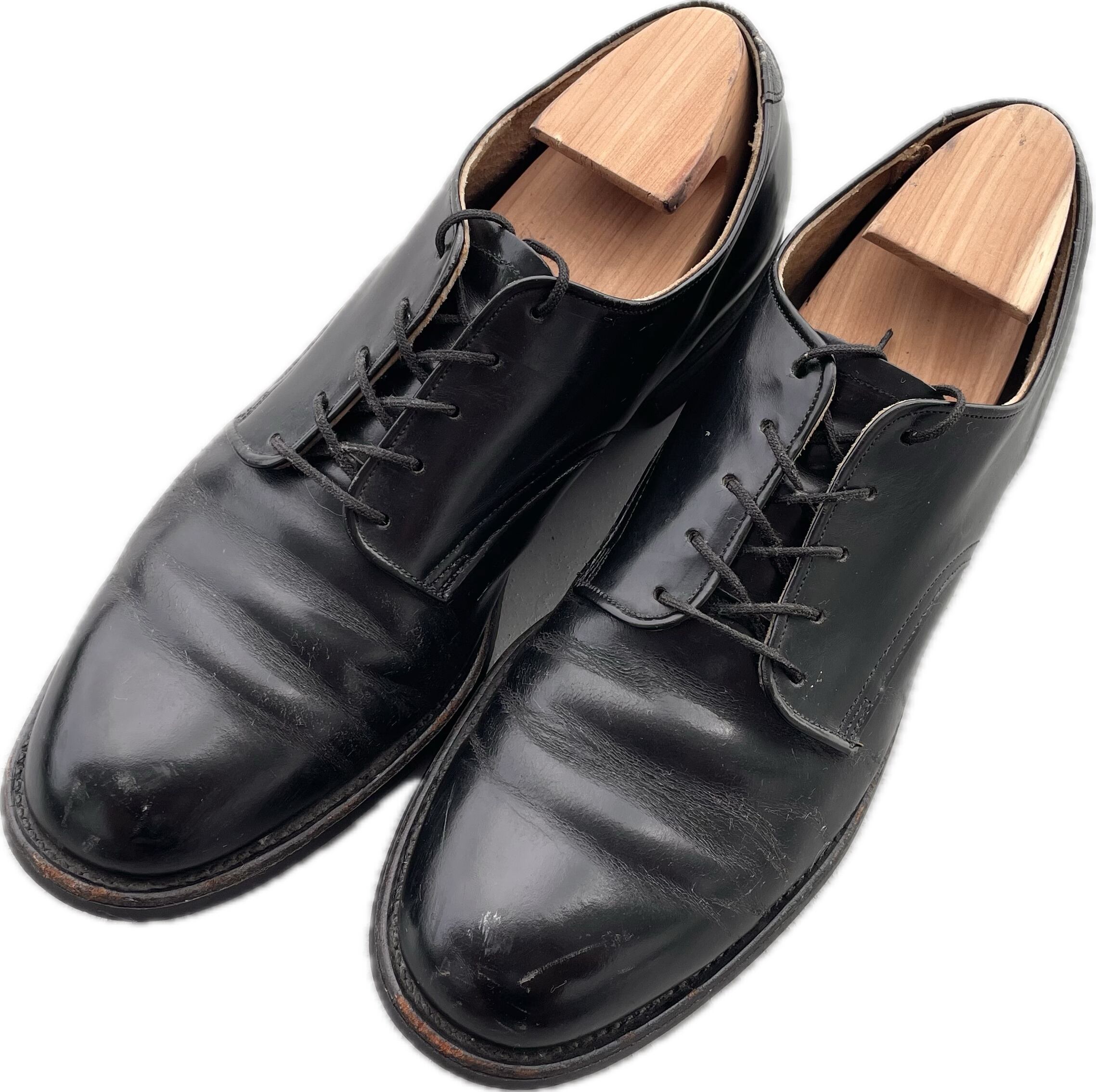 U.S.NAVY Service Shoes 8 1/2 89s | Blue Ribbon -used&vintage-