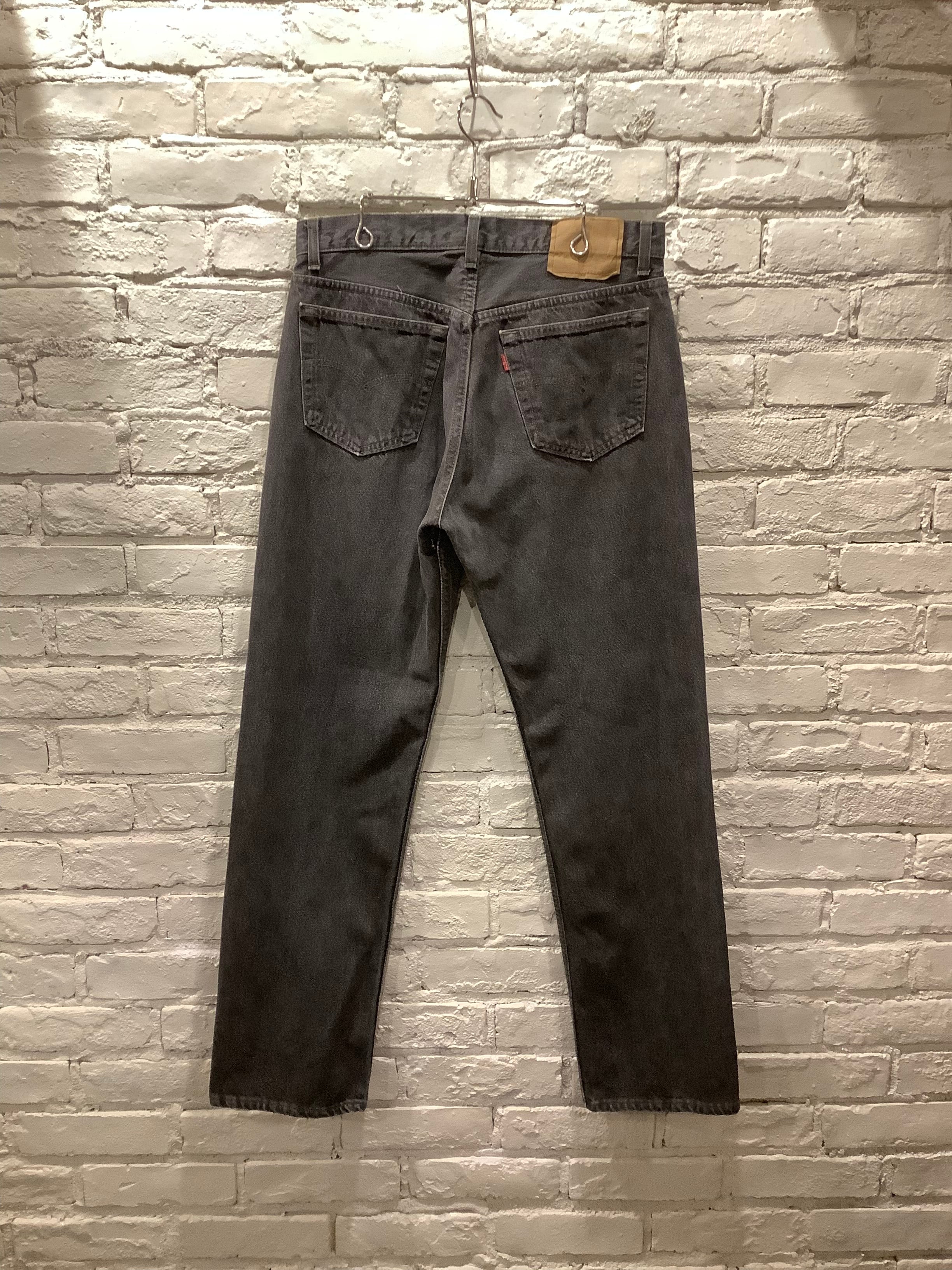 【ユニセックス】90年代 Levi's501 ブラックデニム USA製 レア個体 | Used & Vintage Clothing  『VALON』『Lanp』 powered by BASE