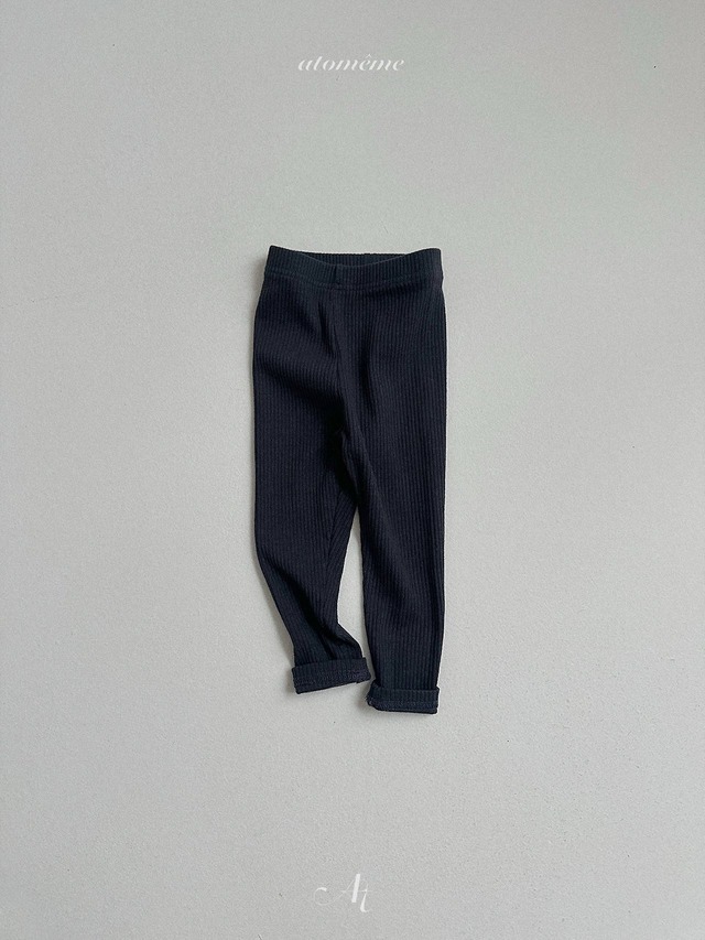 《予約》送料無料【atomeme】Milky Rib Leggings