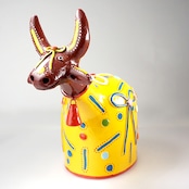 フォークアート 北東部 ブンバ・メウ・ボイ 黄色リボン