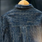 Denim Fabric Long Sleeve Shirt with Chest Pocket ◇H0325