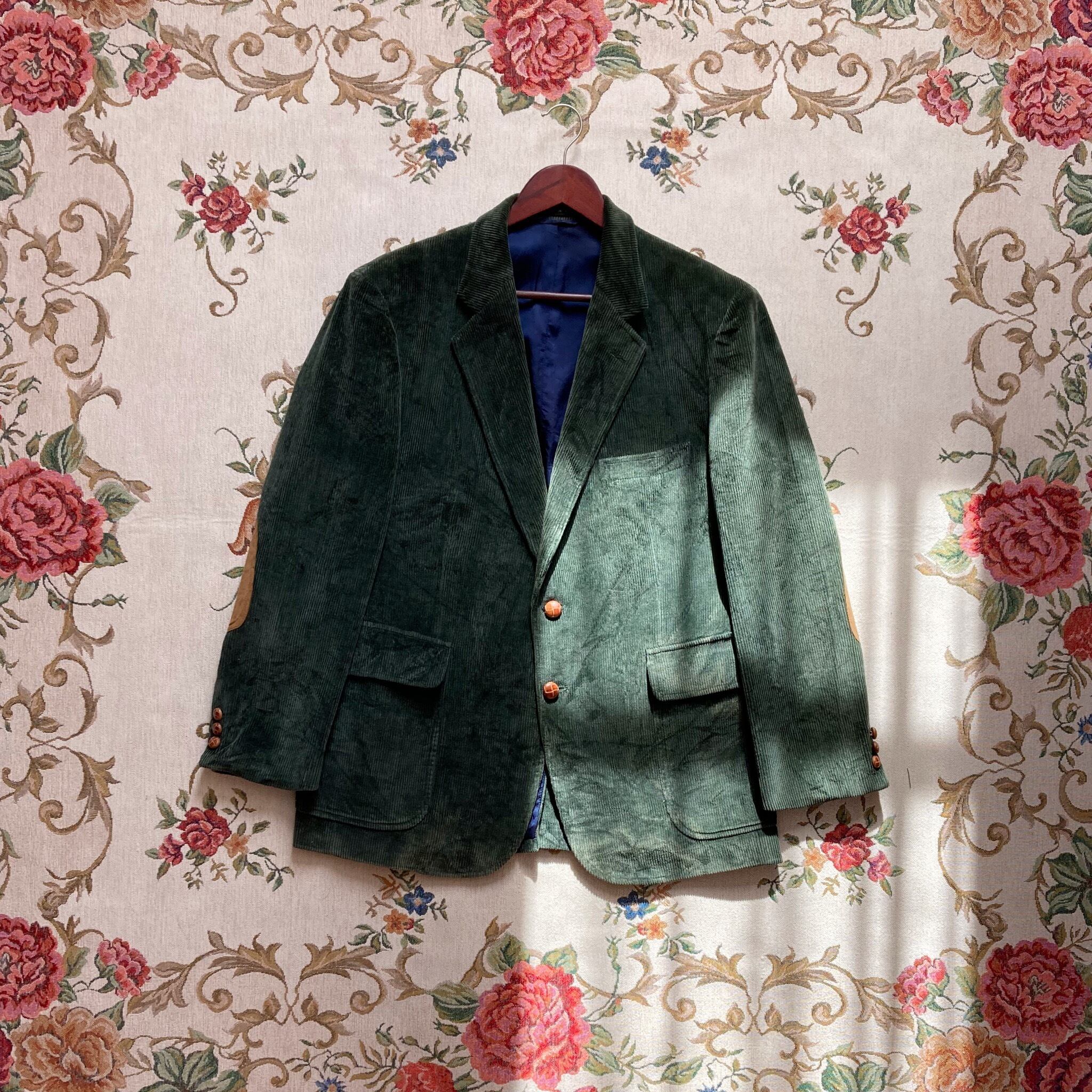 80's vintage elbow patch corduroy jacket