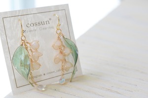 【イヤリング変更可能】cossun*/すずらんピアス