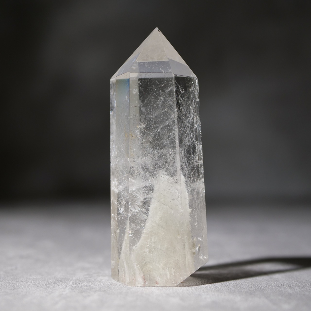 《outlet》ガーデンクォーツ 千層 ホワイト/ タワー ポイント