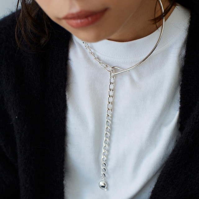 【silver/mix】Eddymotif 3way Necklace