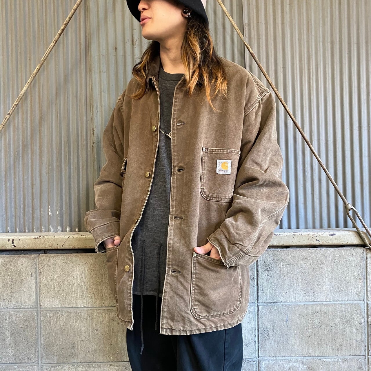 Carhartt ミシガンチョアコート ダック地カバーオール   ヴィンテージ