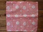 156ri049 Block Print Handkerchief b40
