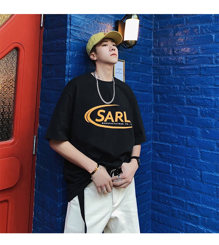 全3色 Tシャツ カットソー プリント カジュアル シンプル