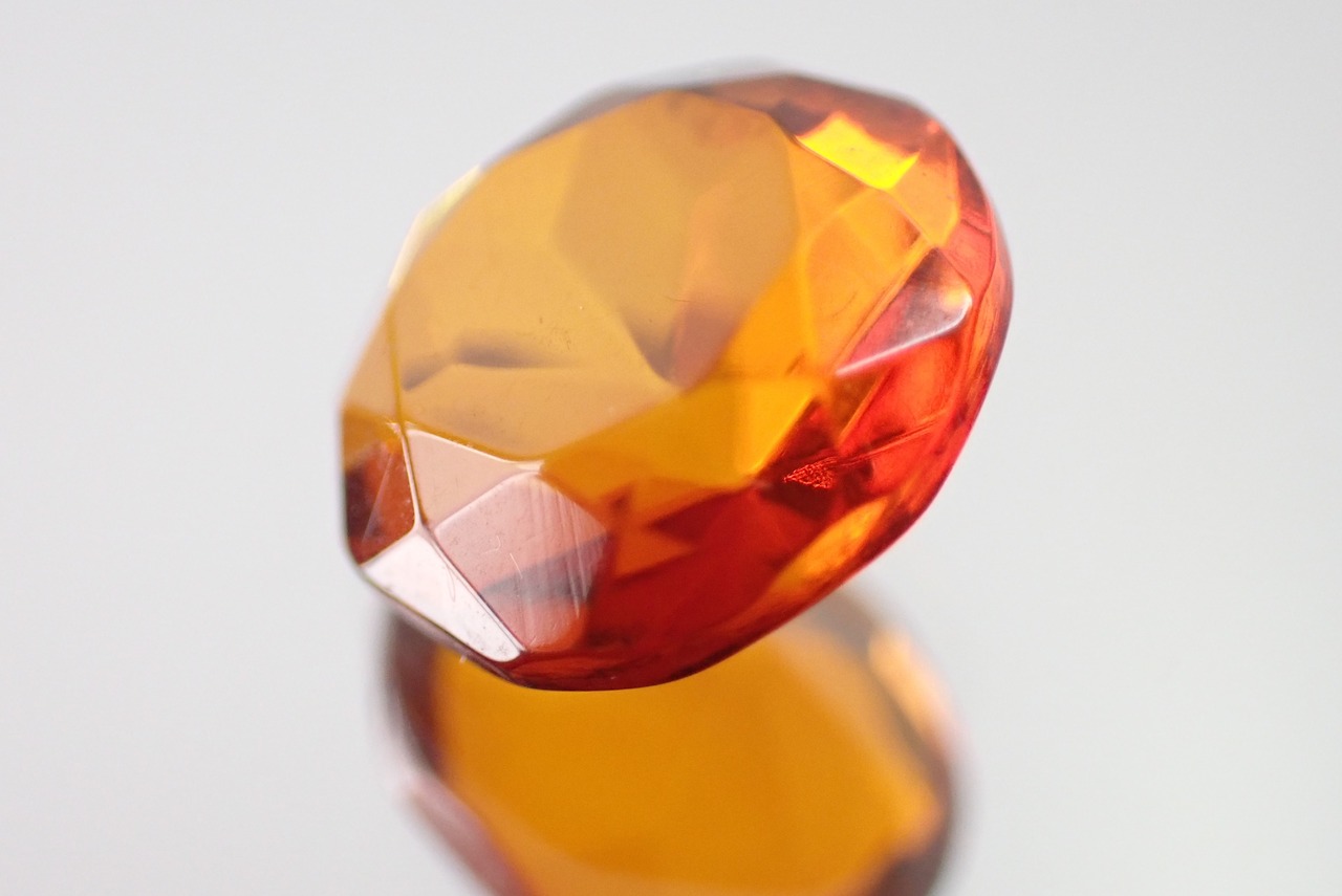 【原石セット】バルティックアンバー 1.31ct/4.59ct 　[C2‐857]