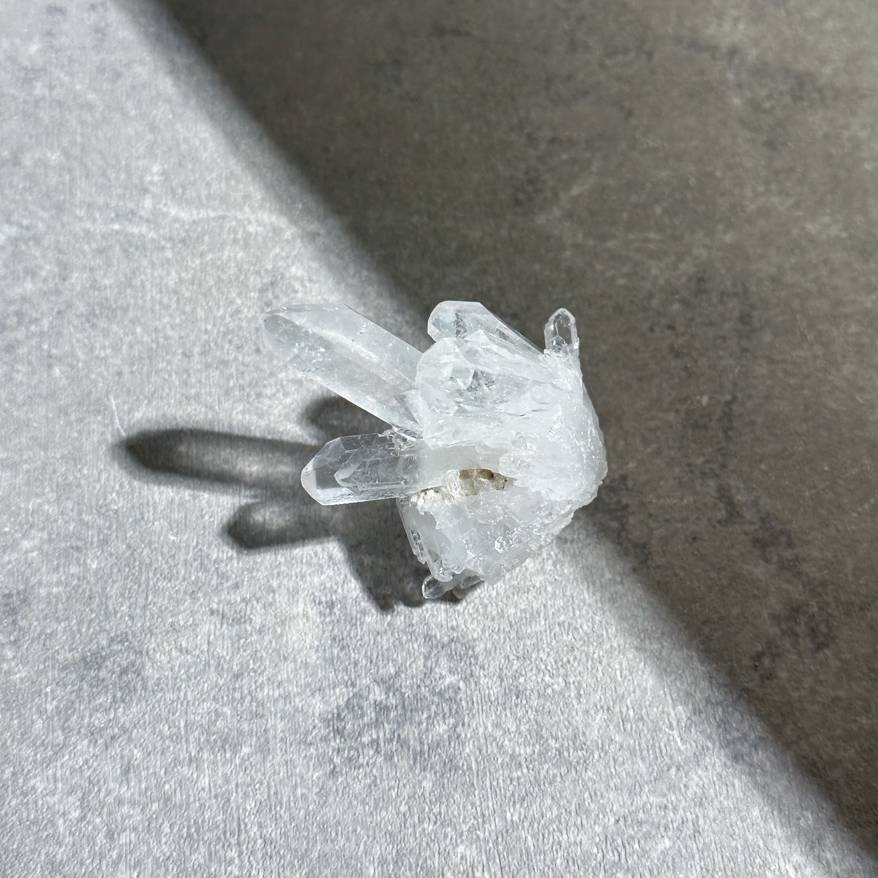 ゼッカ産水晶クリアクォーツ クラスター52◇ Clear Quartz From