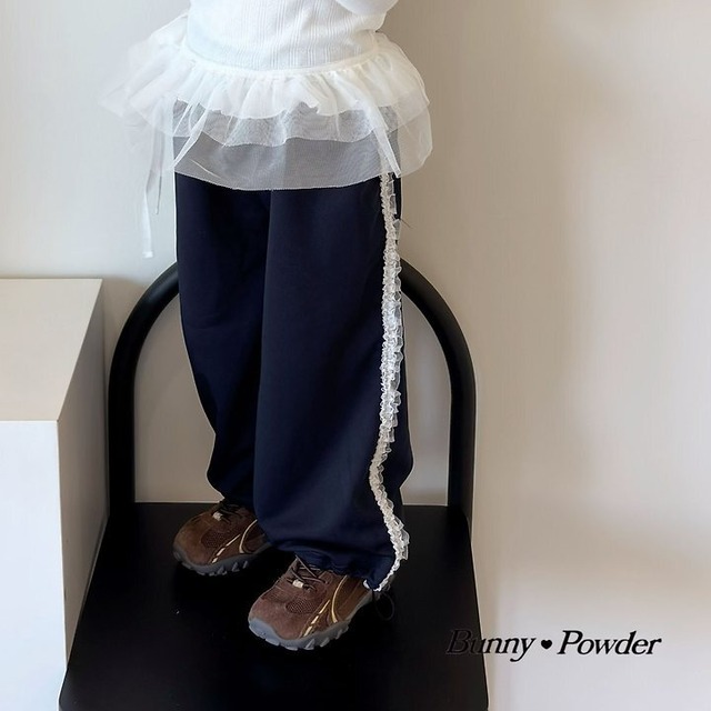 【取寄】bunny powder｜ray track pants｜レイトラックパンツ｜S-4XL｜kids&jr｜26 autumn