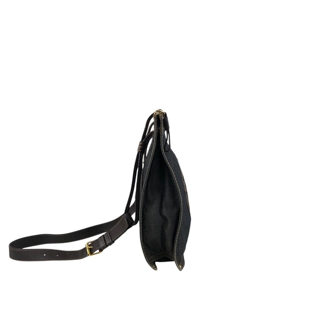 LOEWE ロエベ ショルダーバッグ インディゴ アナグラム キャンバス vintage ヴィンテージ オールド n8xae3