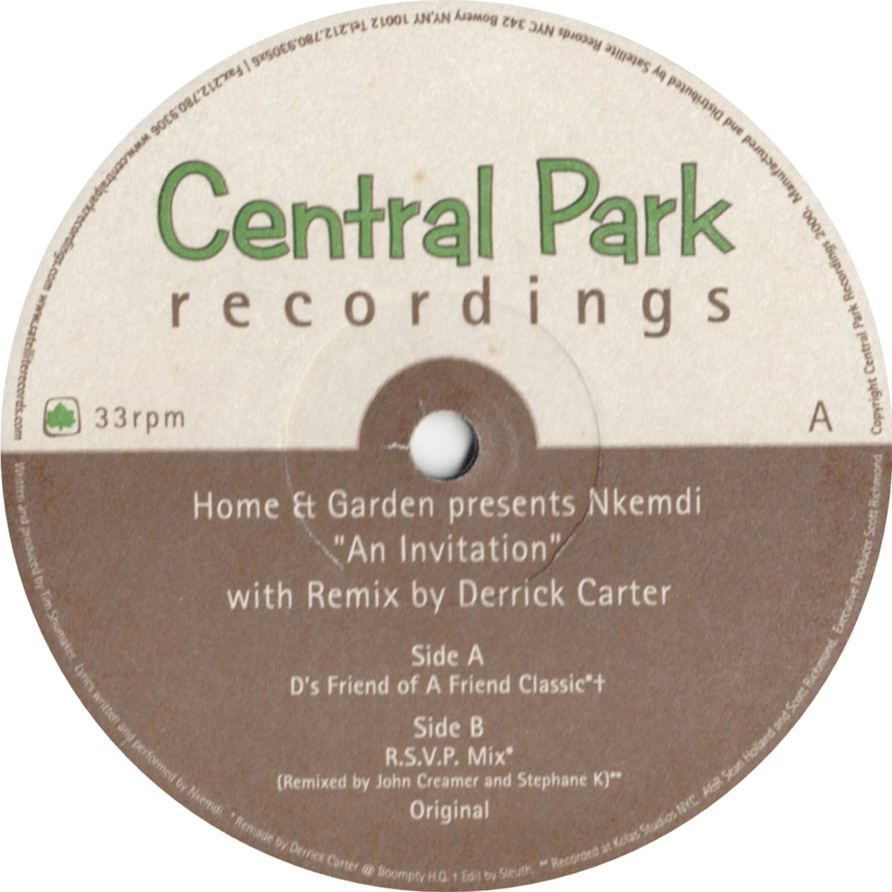 洋楽 Kerri Chandler Atmosphere The Lost Dubs Kerri Chandler – Atmosphere (The Lost Dubs) – Vinyl (12