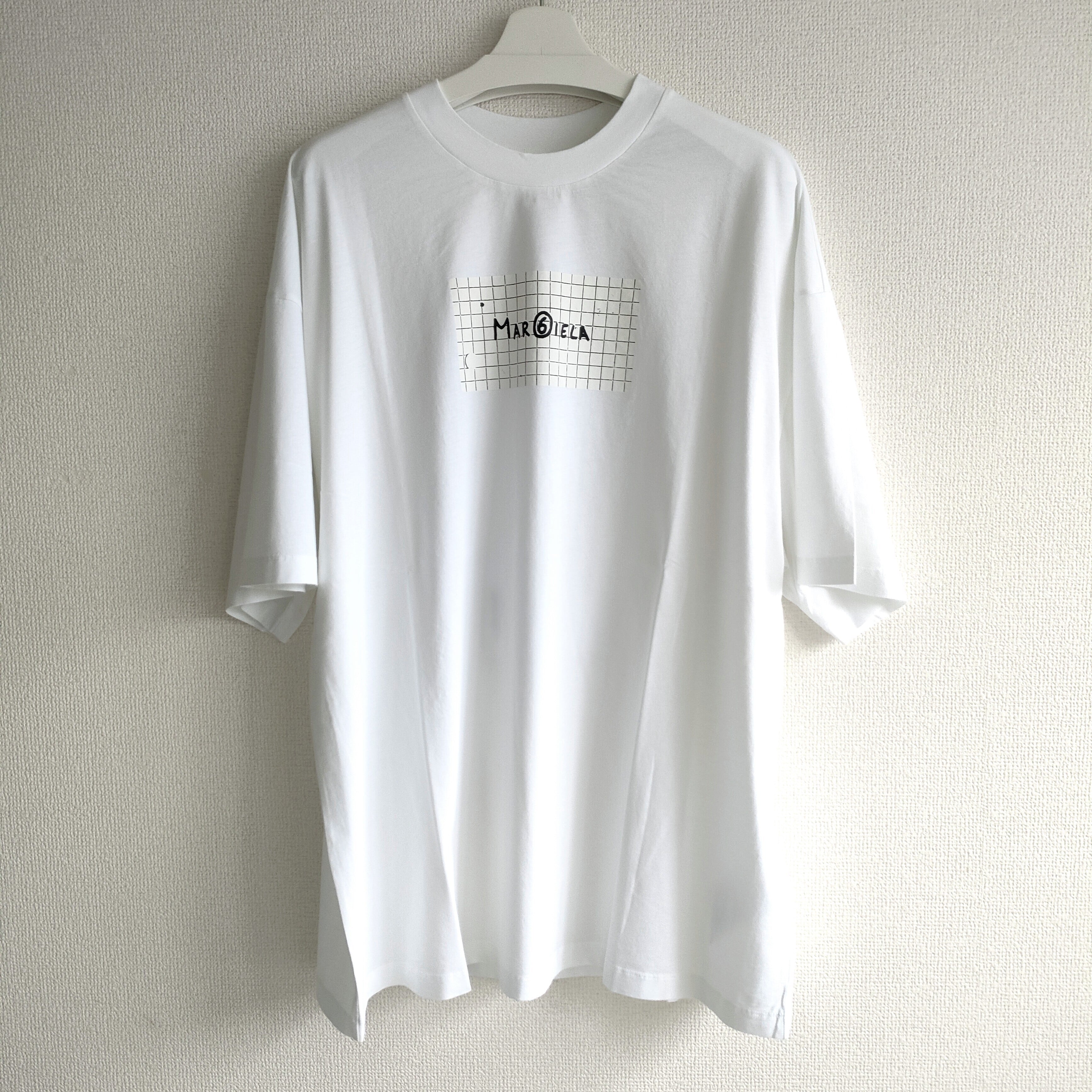 MM6 Maison Margiela】2022SS QUADERNO T-SHIRT (WHITE) | Zou Yilu