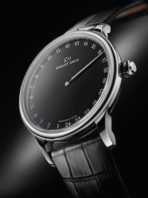 【JAQUET DROZ ジャケ・ドロー】GRANDE HEURE ONYX　グラン・ウール オニキス／国内正規品 腕時計