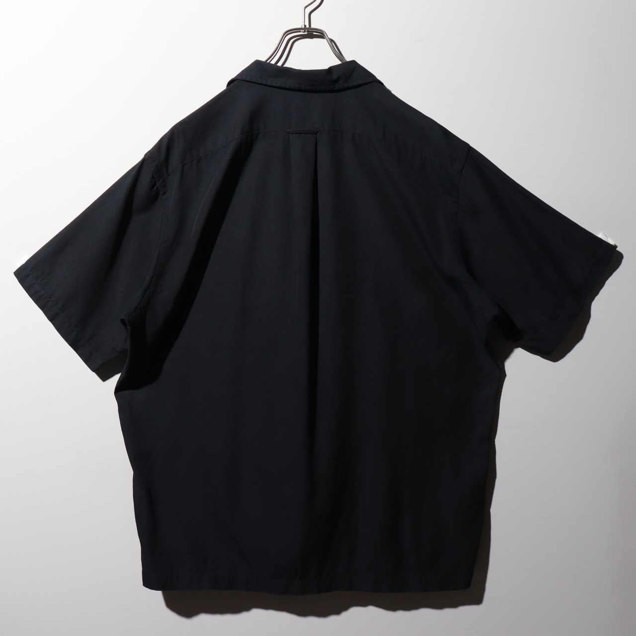 極美品 XL 完全無地 黒 caldwell ポロラルフローレン 半袖開襟シャツ polo ralph lauren ブラック