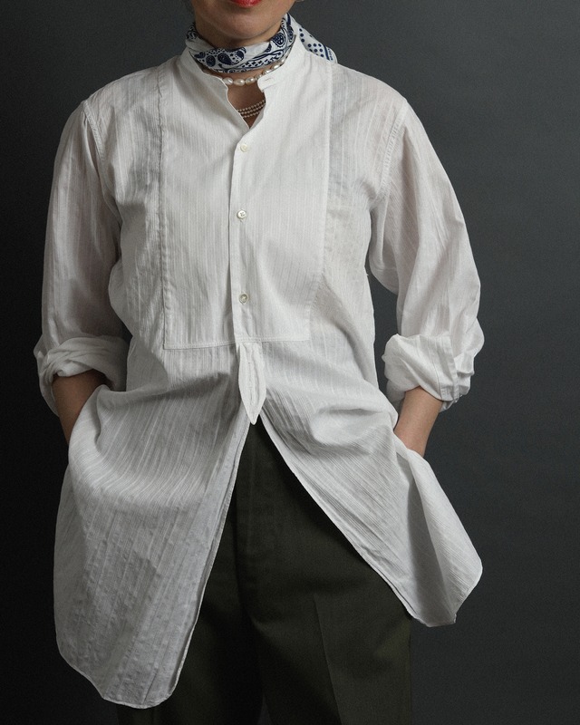 1930-40's Novaltex / Bib Dress Shirt