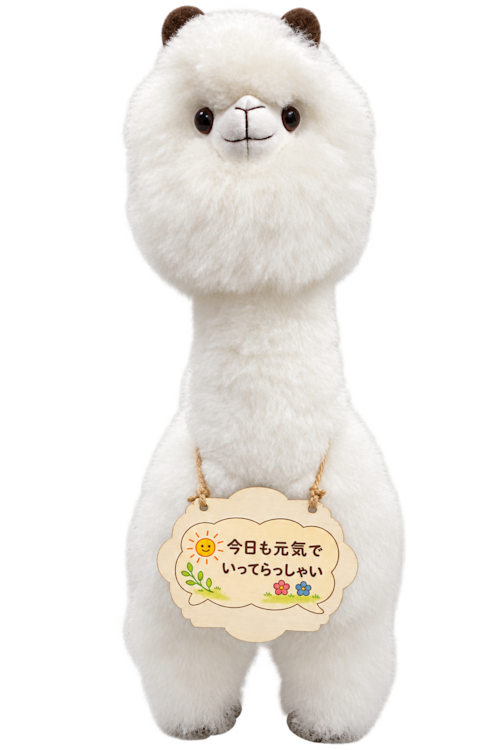 アルパカ純毛人形　41cm