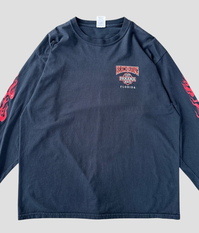 -Harley Davidson- Vintage 90s XL Long Sleeve Print T-shirt