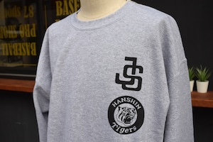 【JHANKSON】HANSHIN TIGERS × JHANKSON SWEAT オフィシャルコラボレーションGRAY