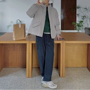 ハイエンドスタンドカラーコットンブルゾン　1009