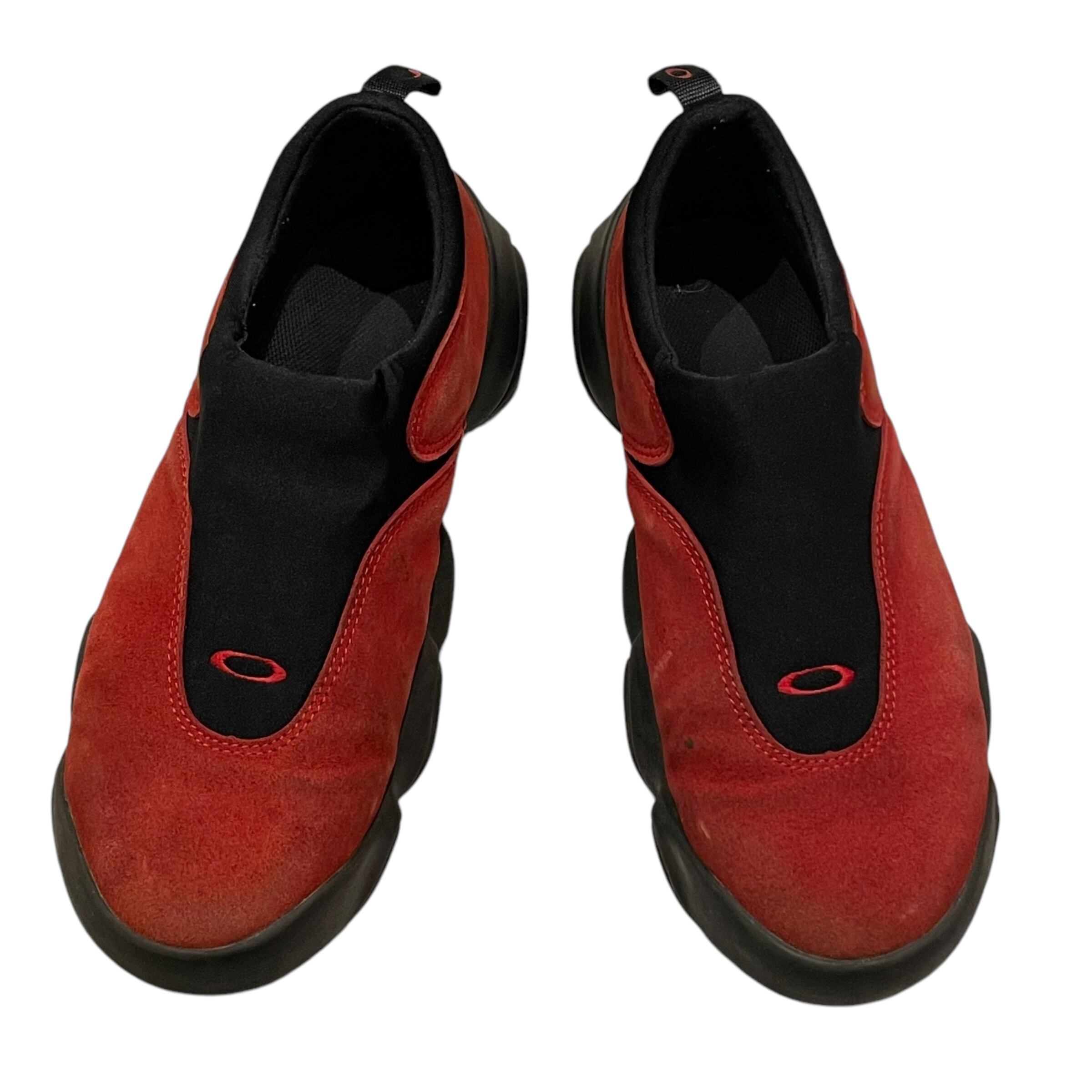 00s OAKLEY suede flesh "red"