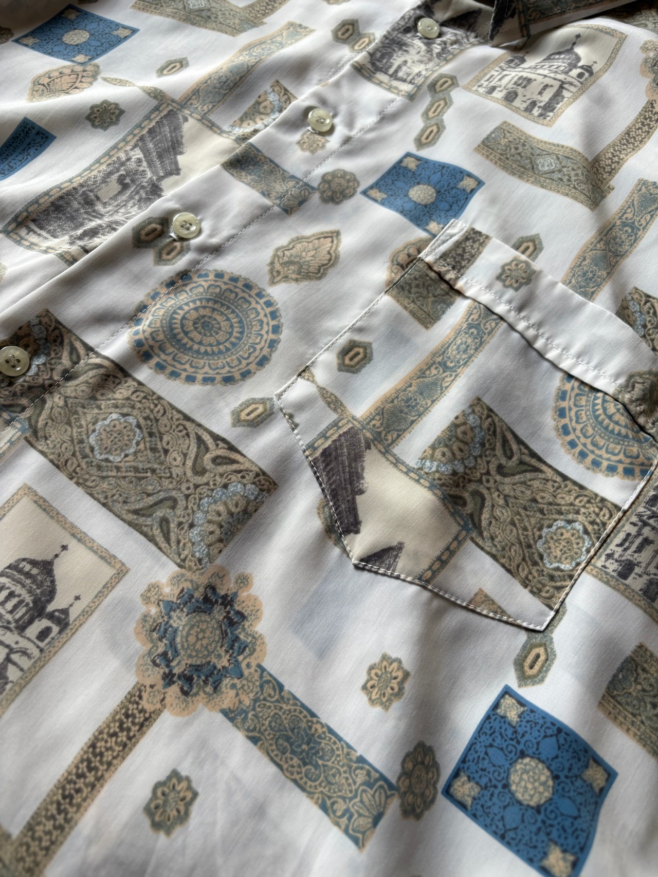 Palace-patterned shirt