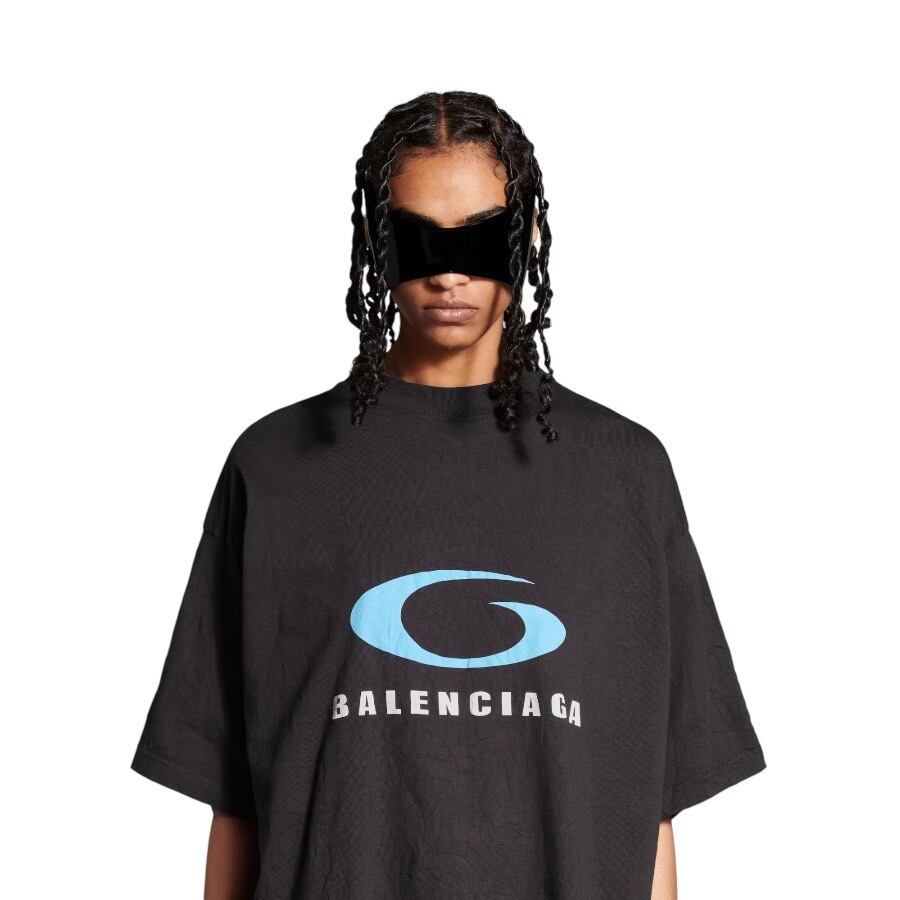 BALENCIAGA】S/S Cropped T-Shirt | AYIN