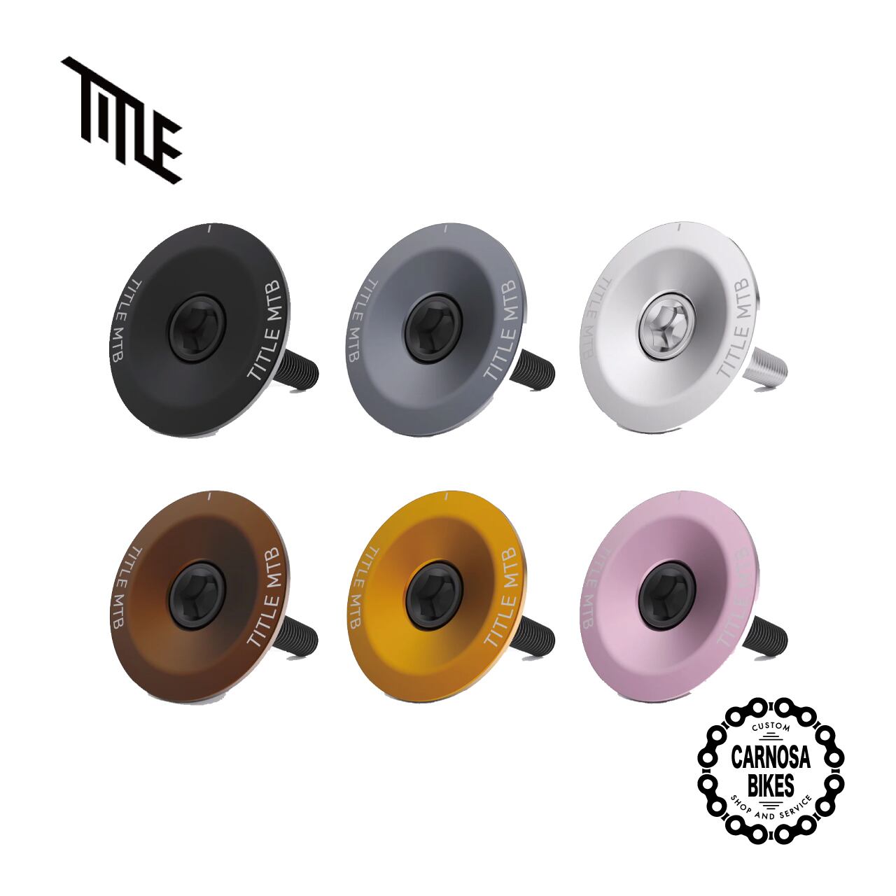 TITLE】Headset Top Cap and Bolt [ヘッドセット トップキャップ