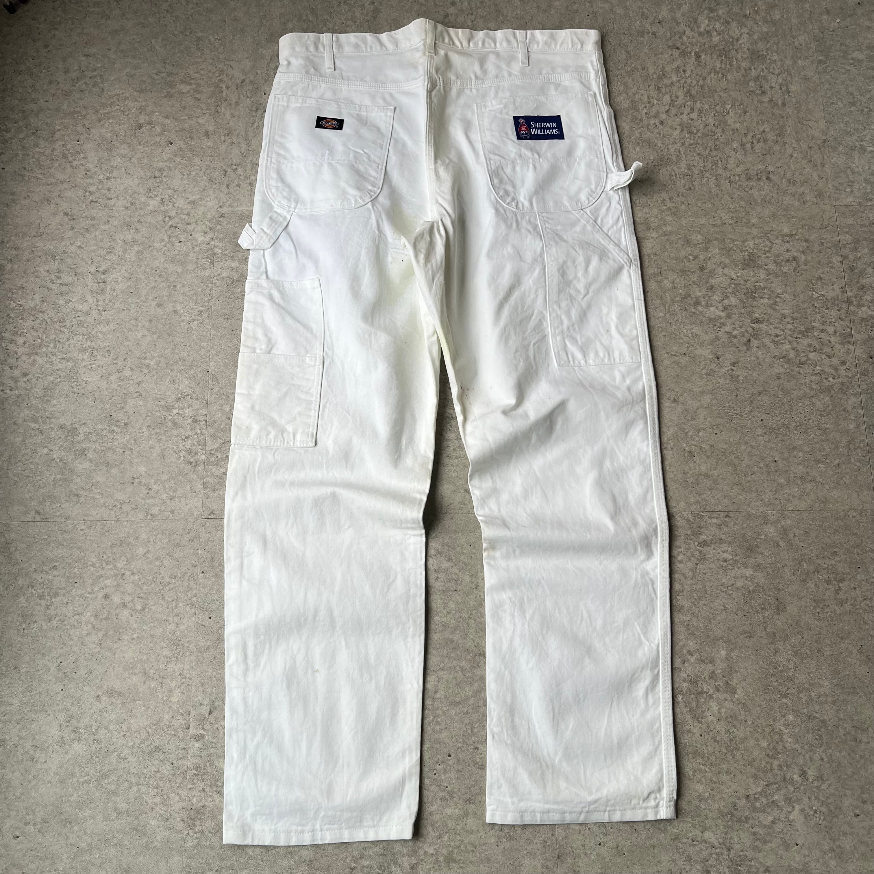 00s dickies SHERWIN WILLIAMS ペインターパンツ 白 00s 