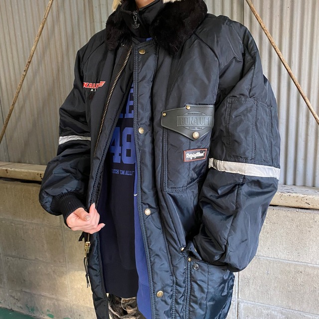 00年代 RefrigiWear リフリッジウェア IRON-TUFF ワークウエア メンズL 