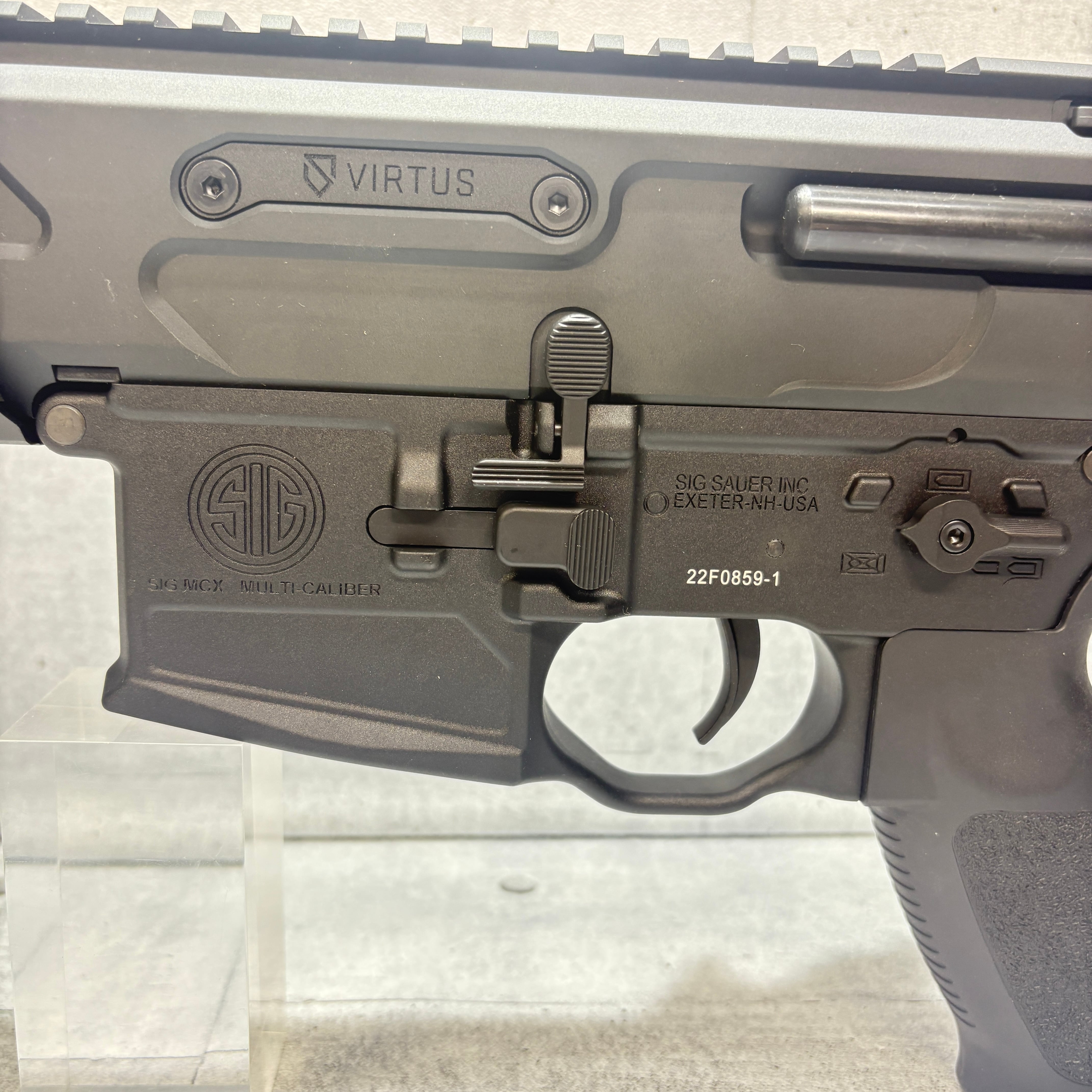 custom】【アウトレット】SIG SAUER ProForce MCX VIRTUS SBR C/T