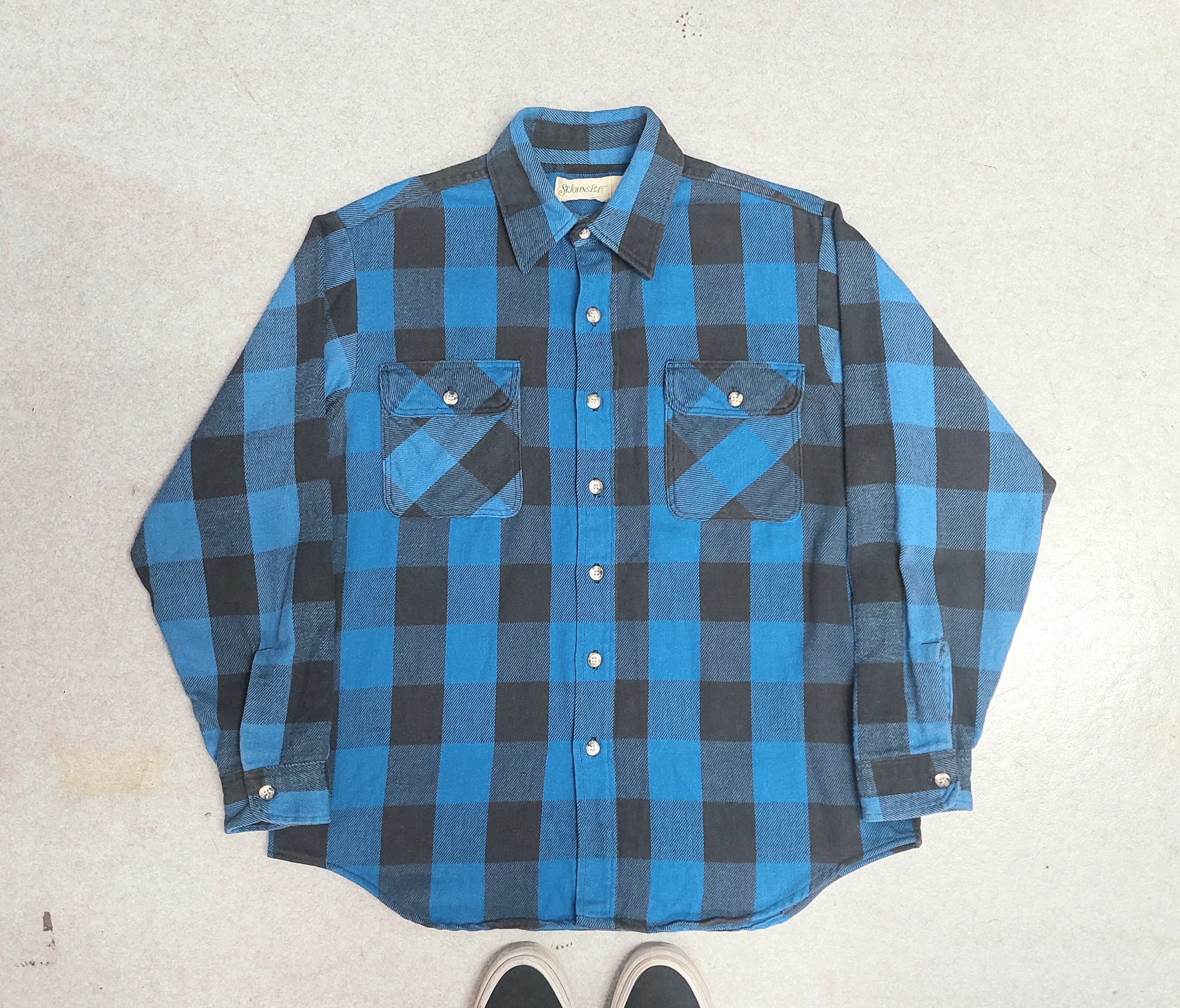 90's USA製 Levi's ALASKA ヘビーネルシャツ Lサイズ | 古着屋LIBERTY