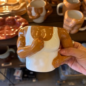 Power Mug　パワーマグ　おもしろ食器　筋肉　マグカップ　ギフト　プレゼント