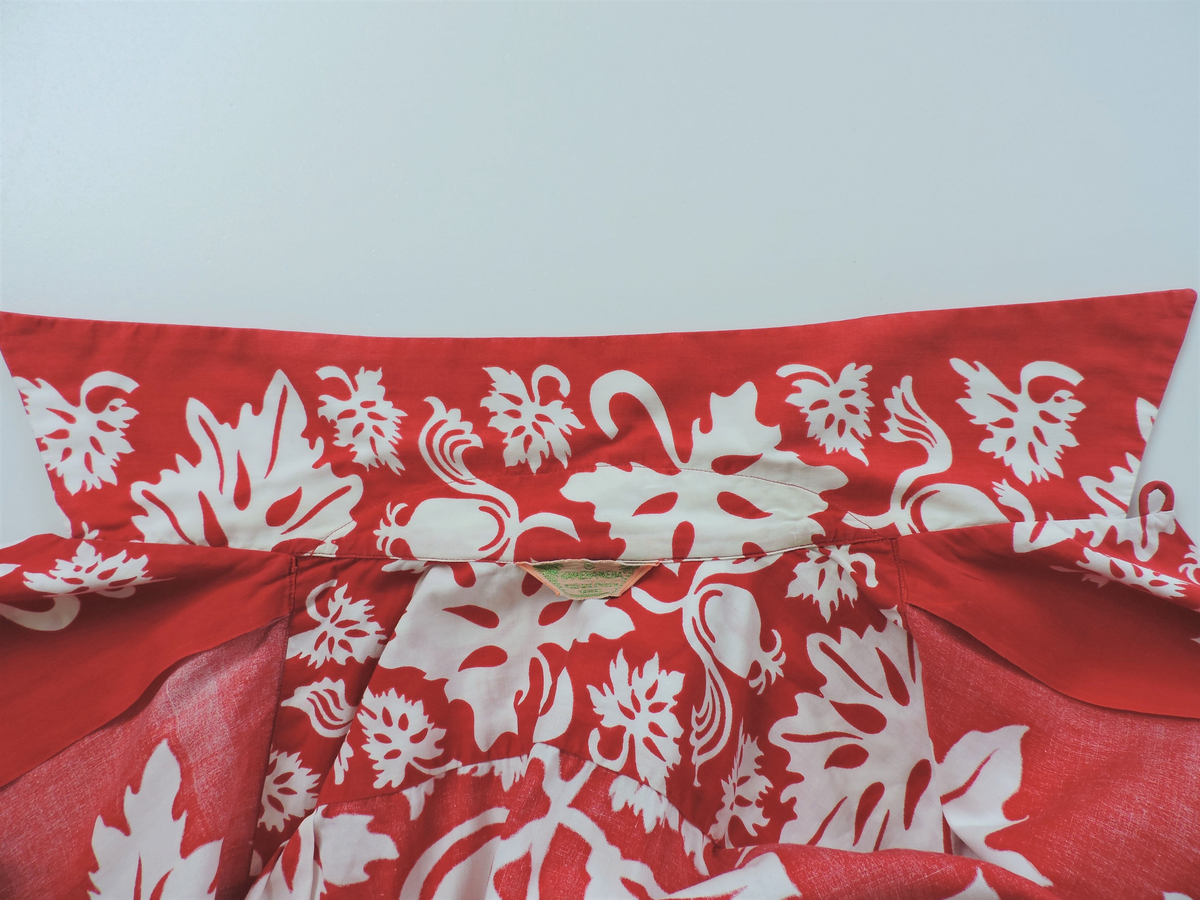 1940~50s KAMEHAMEHA(カメハメハ) コットンアロハシャツ SIZE:M 1940~50s KAMEHAMEHA(カメハメハ) コットンアロハシャツ SIZE:M