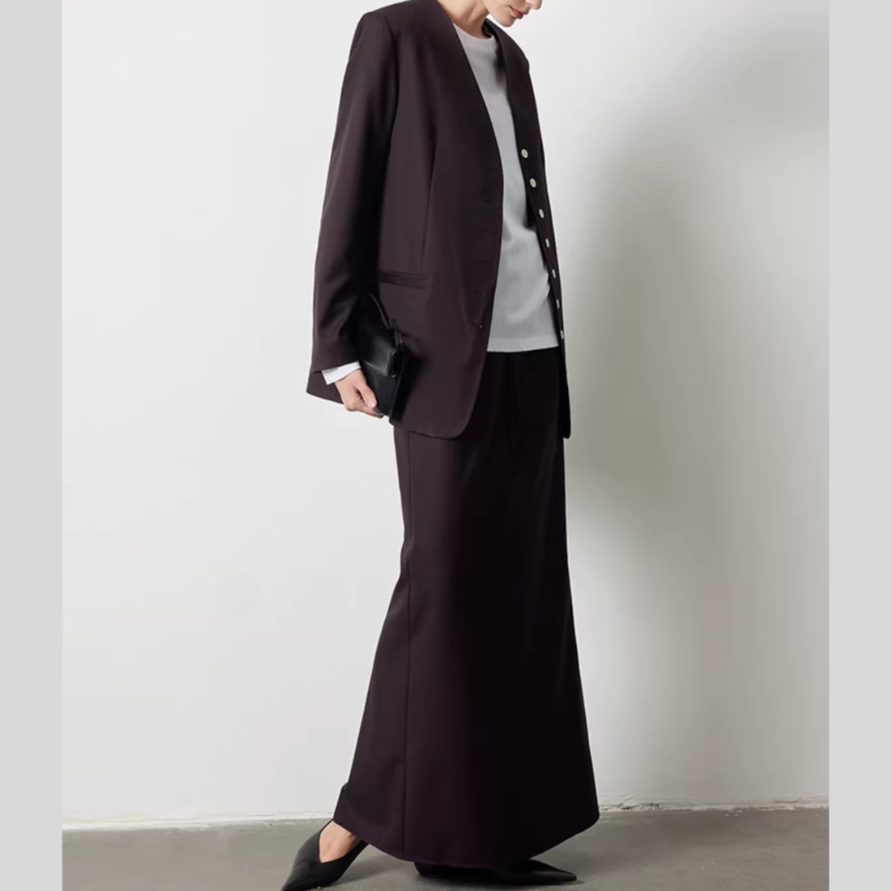 大人モード Iライン ロングスカート 00093・画像7