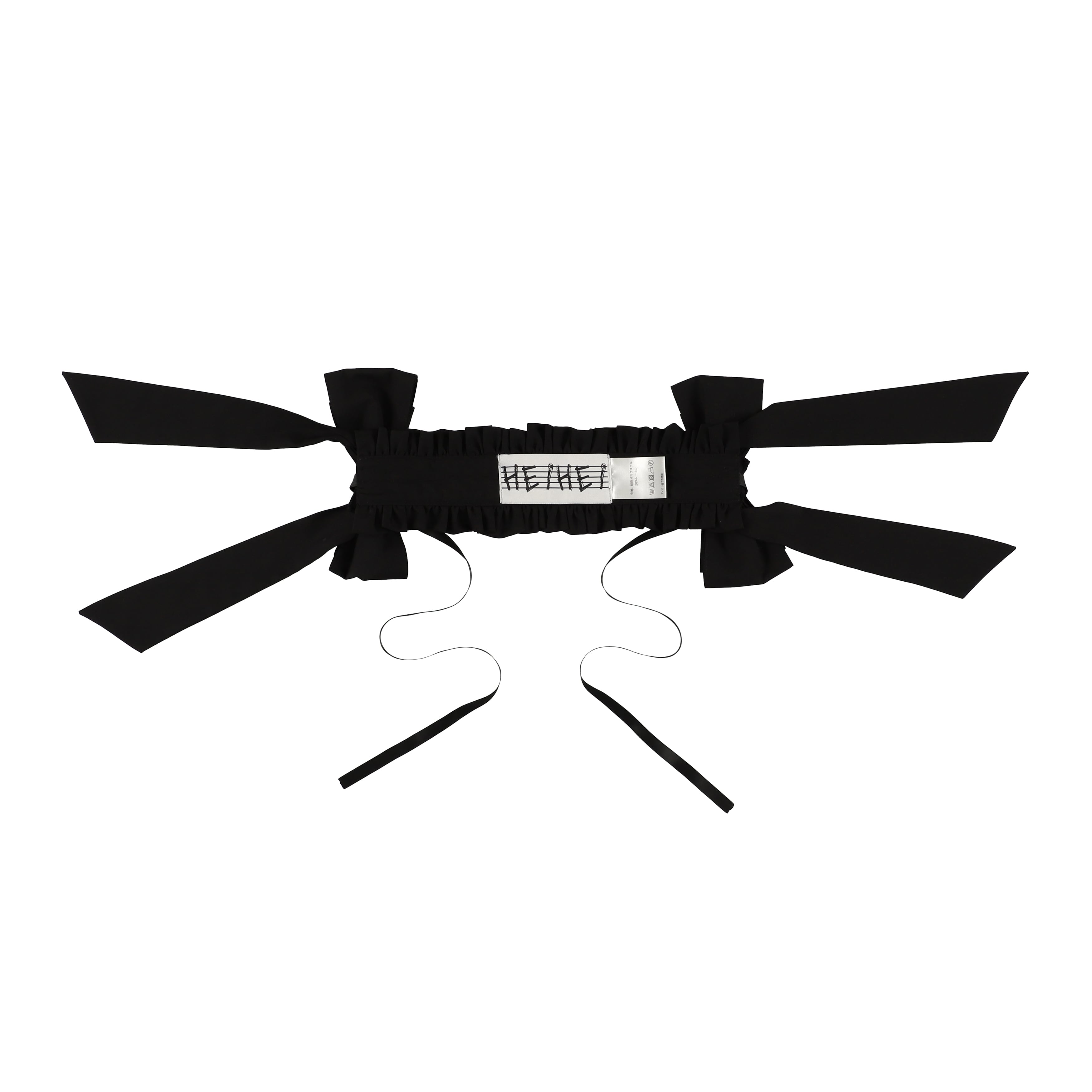 リボンヘッドドレス　BLACK