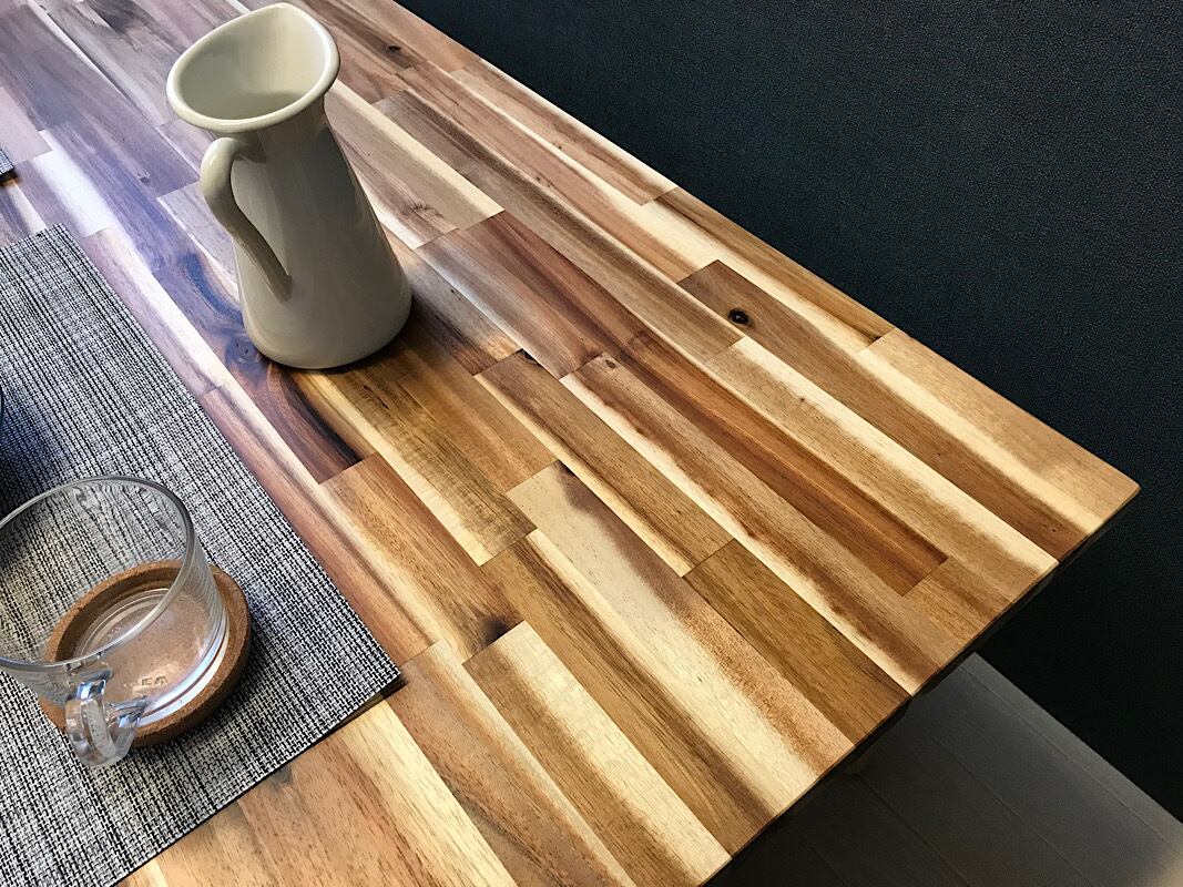 送料無料】 ローテーブル 長方形 120cm 70cm アカシア ねじ込み木製脚
